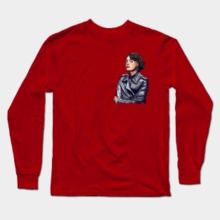 Fleabag portrait 'Gaze' - Phoebe Waller Bridge Long Sleeve T-Shirt